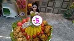 Nasi Tumpeng Barbie