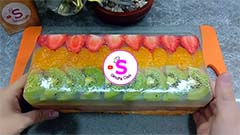 Puding Cake Lapis Buah